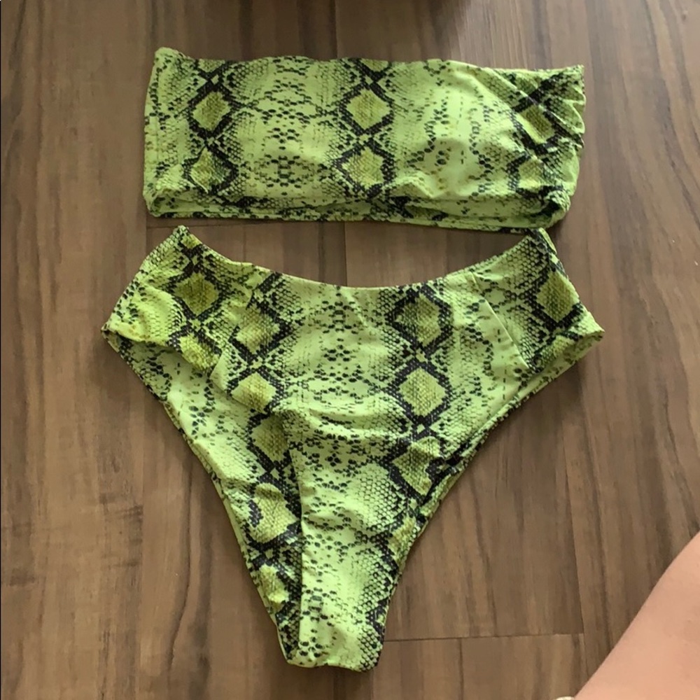 Brand new snakeskin bathing suit